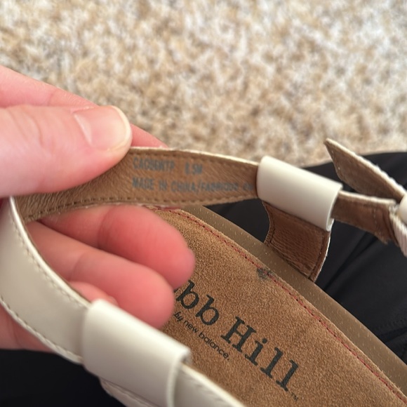 Brand new Cobb hill wedges - white patented - Picture 3 of 3